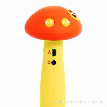 2014 mushroom talking pen, no harm to kids